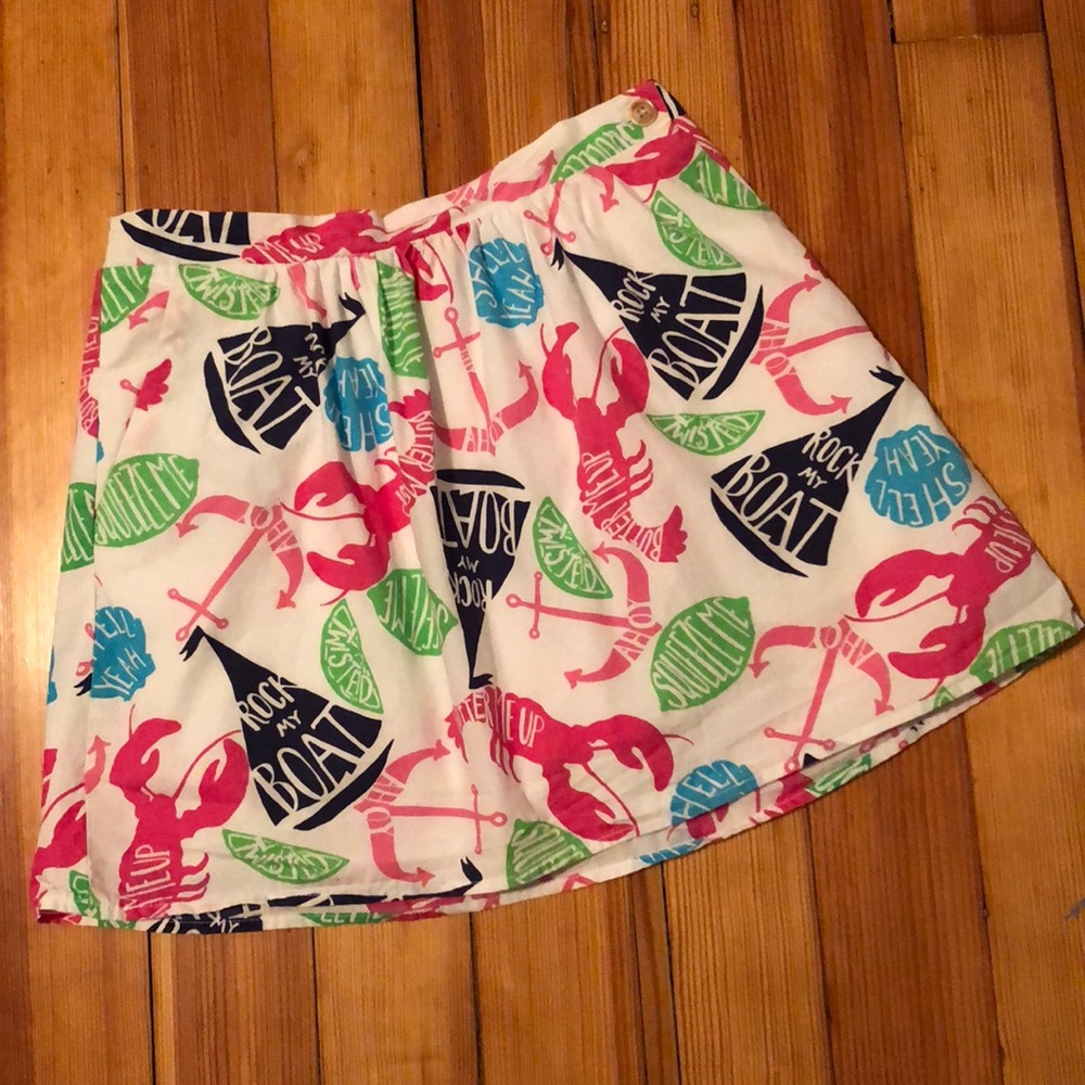 RARE Lilly Pulitzer Skirt in Summer Classic